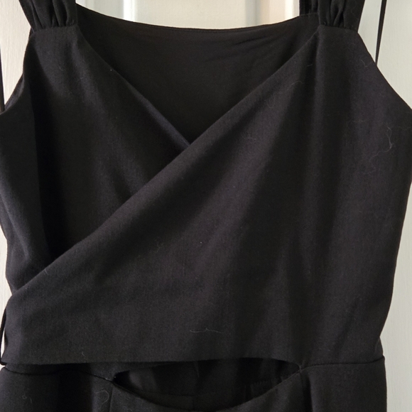 Skies are Blue, Black Romper / Jumpsuit, Size M - Picture 3 of 9